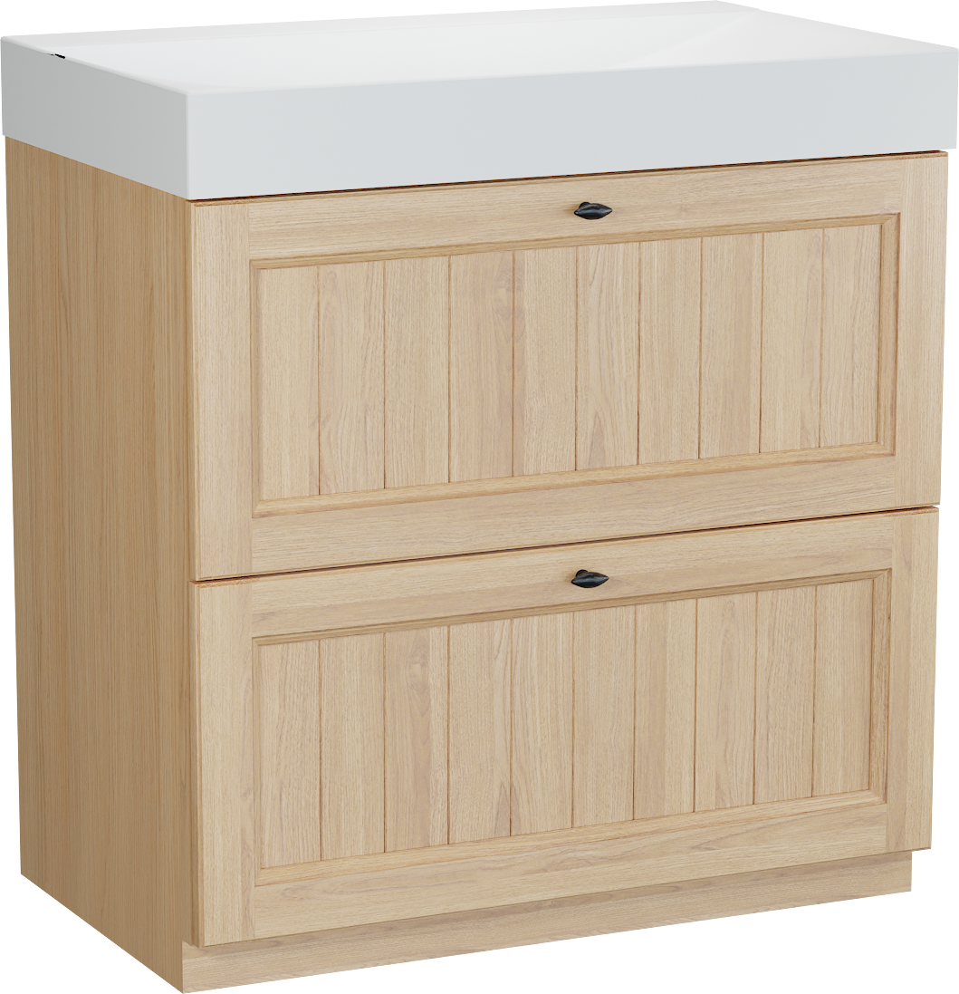 Balmani Lemon badkamermeubel met Wave Wastafel