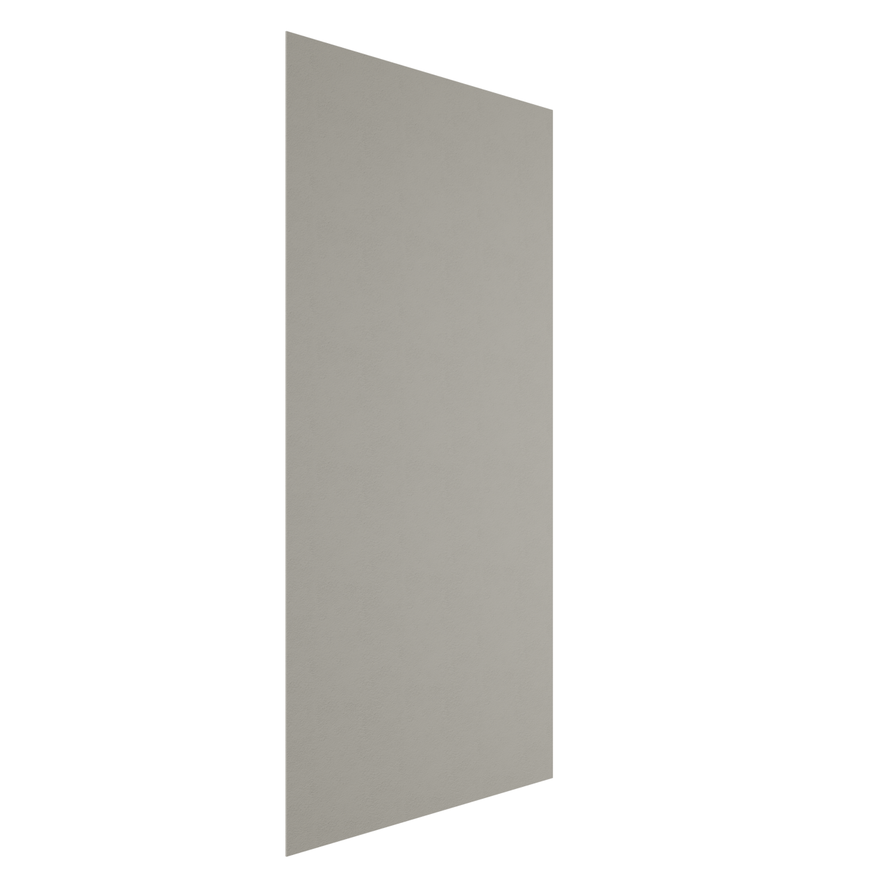 Luca Varess Zelda Duschrückwand 120 x 240 cm Komposit seidengraue matt rockstruktur