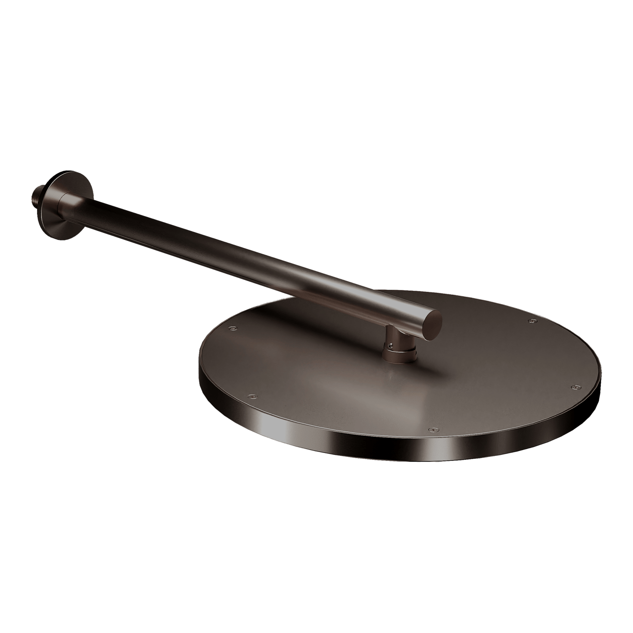 Blaufoss Nola 300 Tête de douche rond 30 cm avec support mural Brushed GunMetal