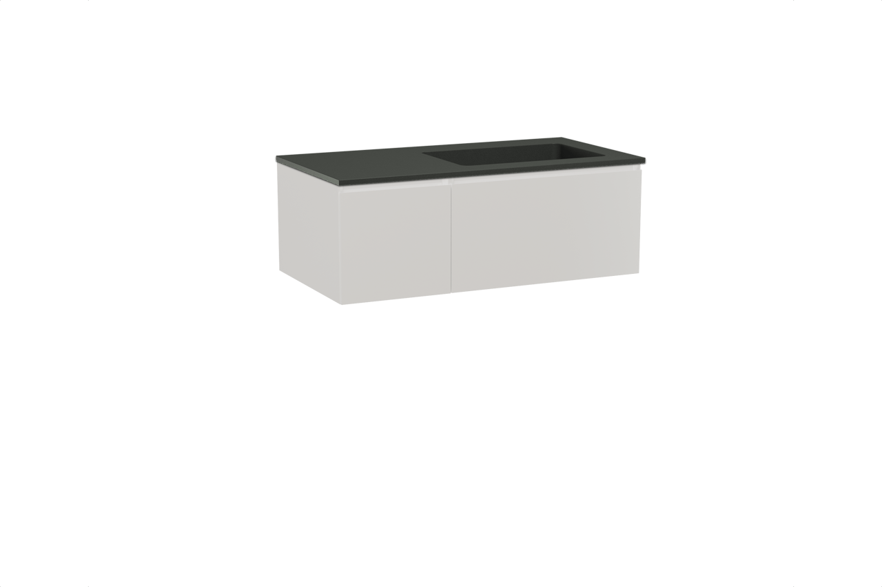 Storke Edge meuble salle de bains avec lavabo Scuro