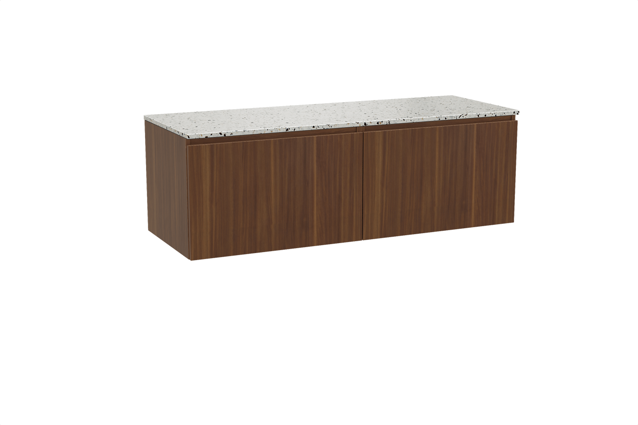 Balmani Sfera meuble salle de bains avec tablette pour vasques Stretto