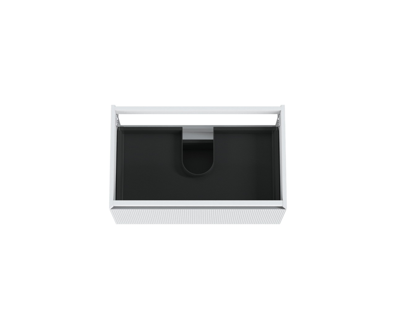 Balmani Fila zwevende wastafelonderkast 90 x 55 cm mat wit 2 lades