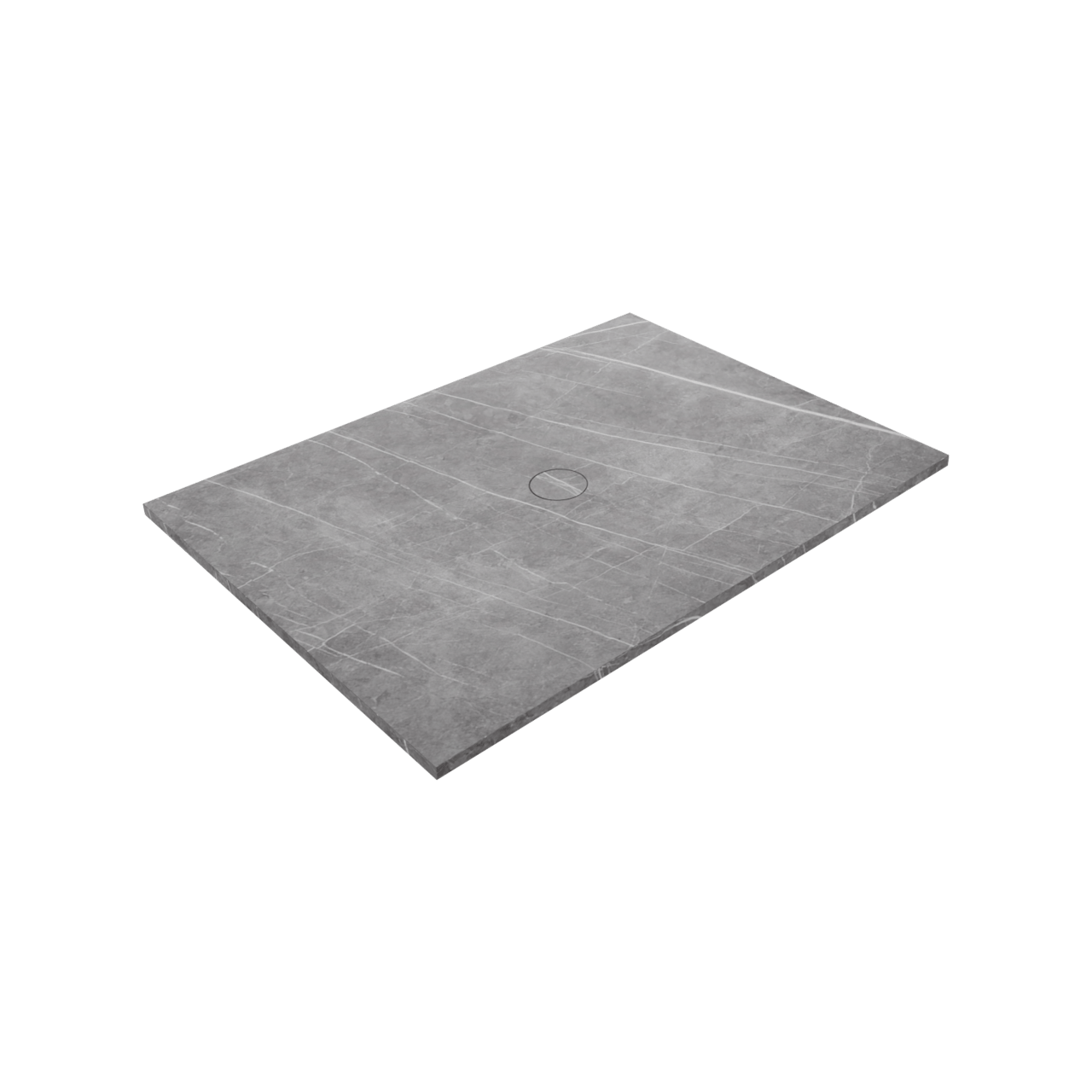 Balmani Studio douchebak 120 x 90 cm keramiek Zaha Stone