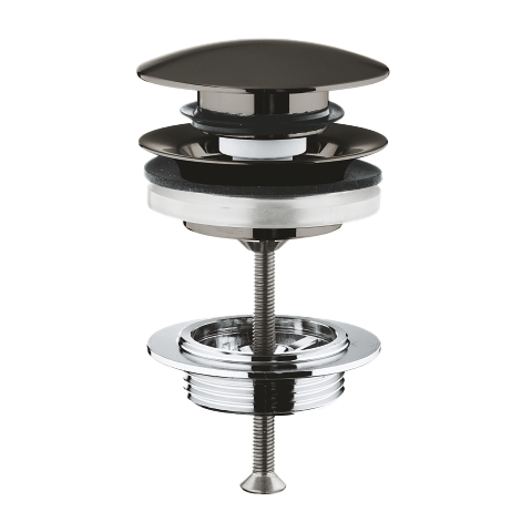 Grohe bonde lavabo fermable Brushed Hard Graphite