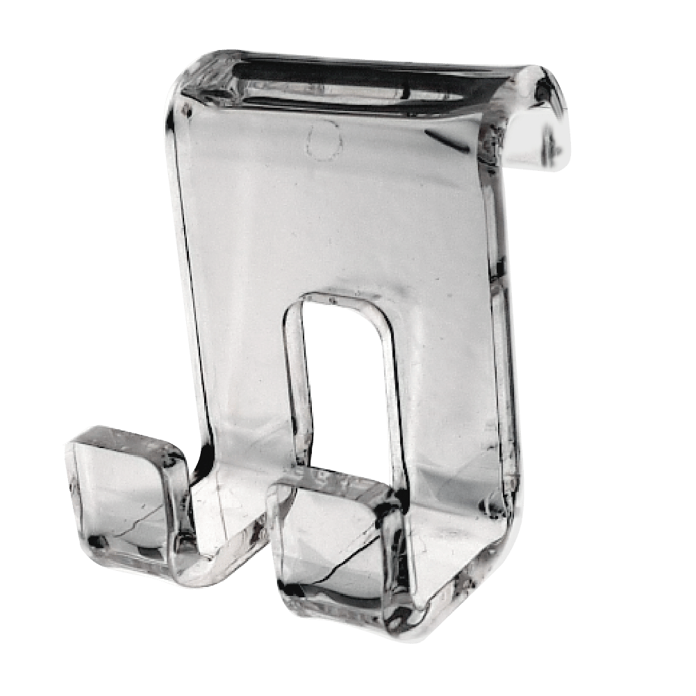 Luca Varess crochet de douche transparent