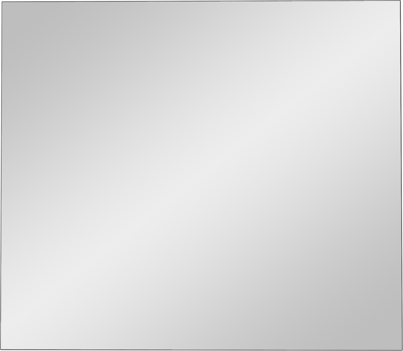 Linie Vivor miroir rectangulaire 80 x 70 cm