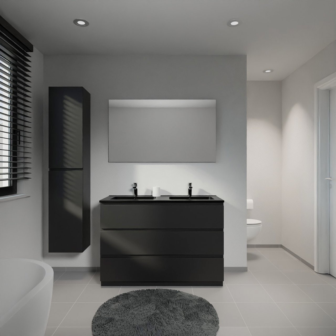 Linie Lado Badmöbel mit Vano Waschtisch