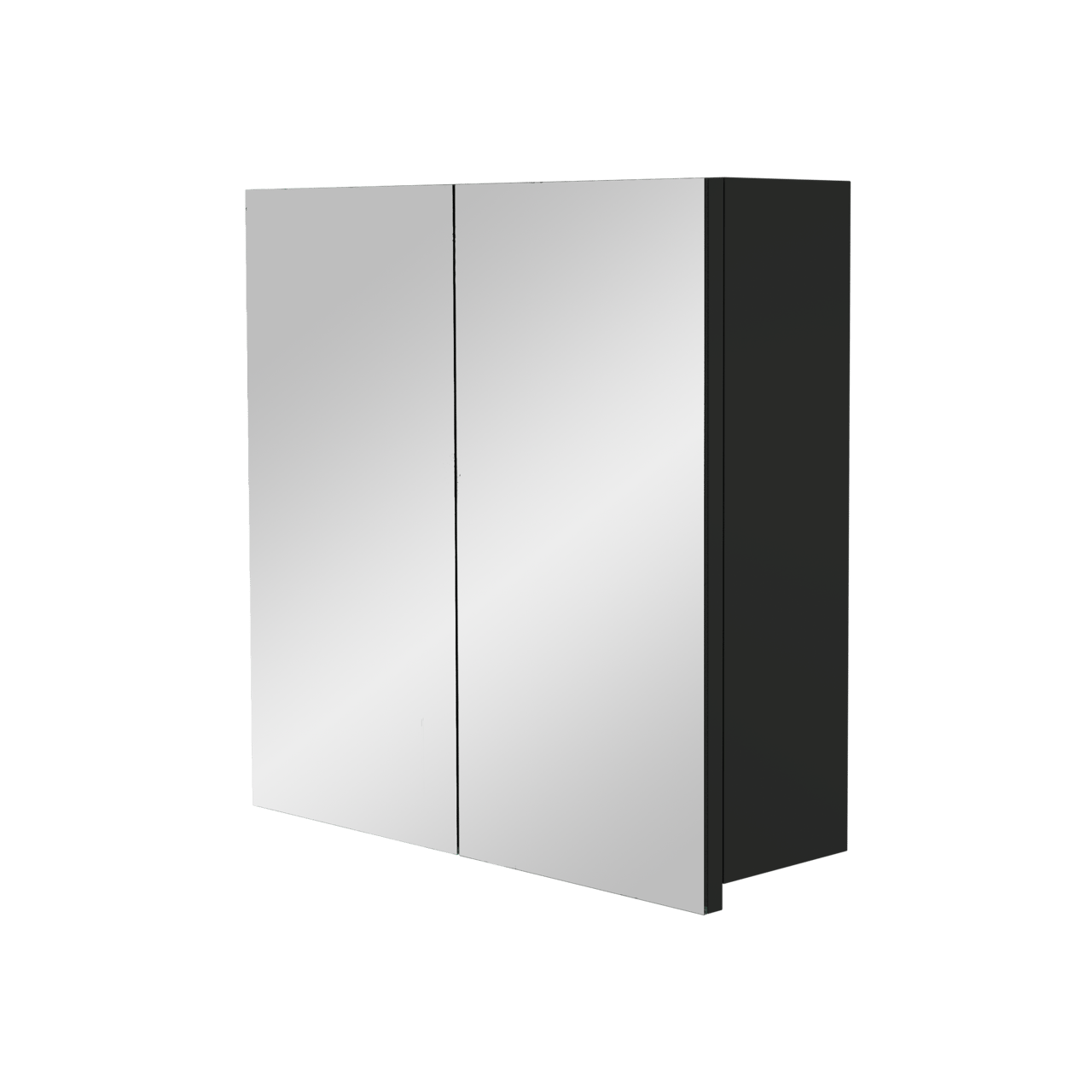 Storke Beta spiegelkast 60 x 60 cm mat zwart