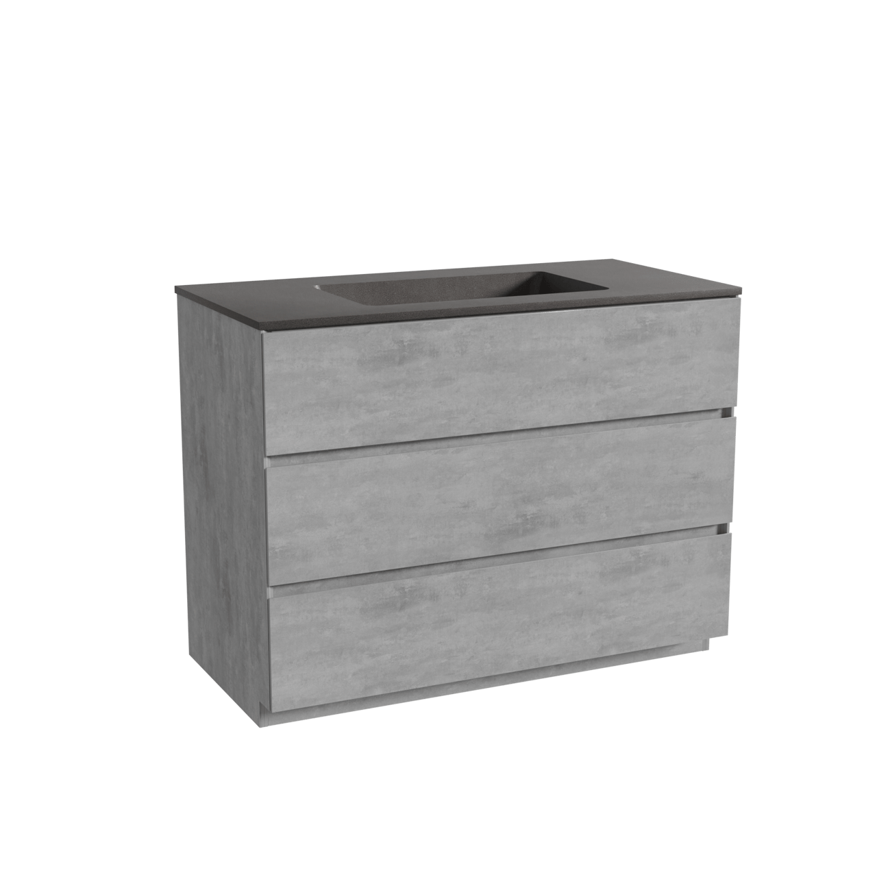 Storke Edge badkamermeubel met Scuro Wastafel