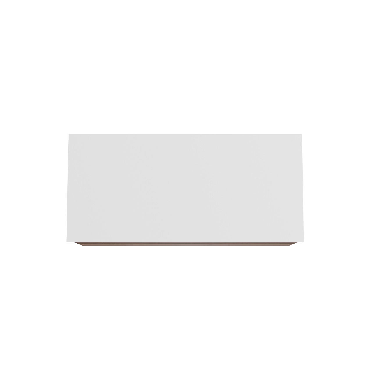 Balmani Mitra hängendes Möbelstück Set: 120 x 55 cm, Nussbaum, mit Stretto Einzel- oder Doppel Waschtischplatte, Solid Surface Weiß matt