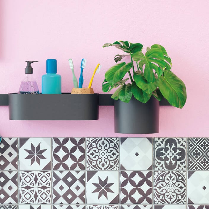 Hansgrohe WallStoris Set de salle de bain noir mat