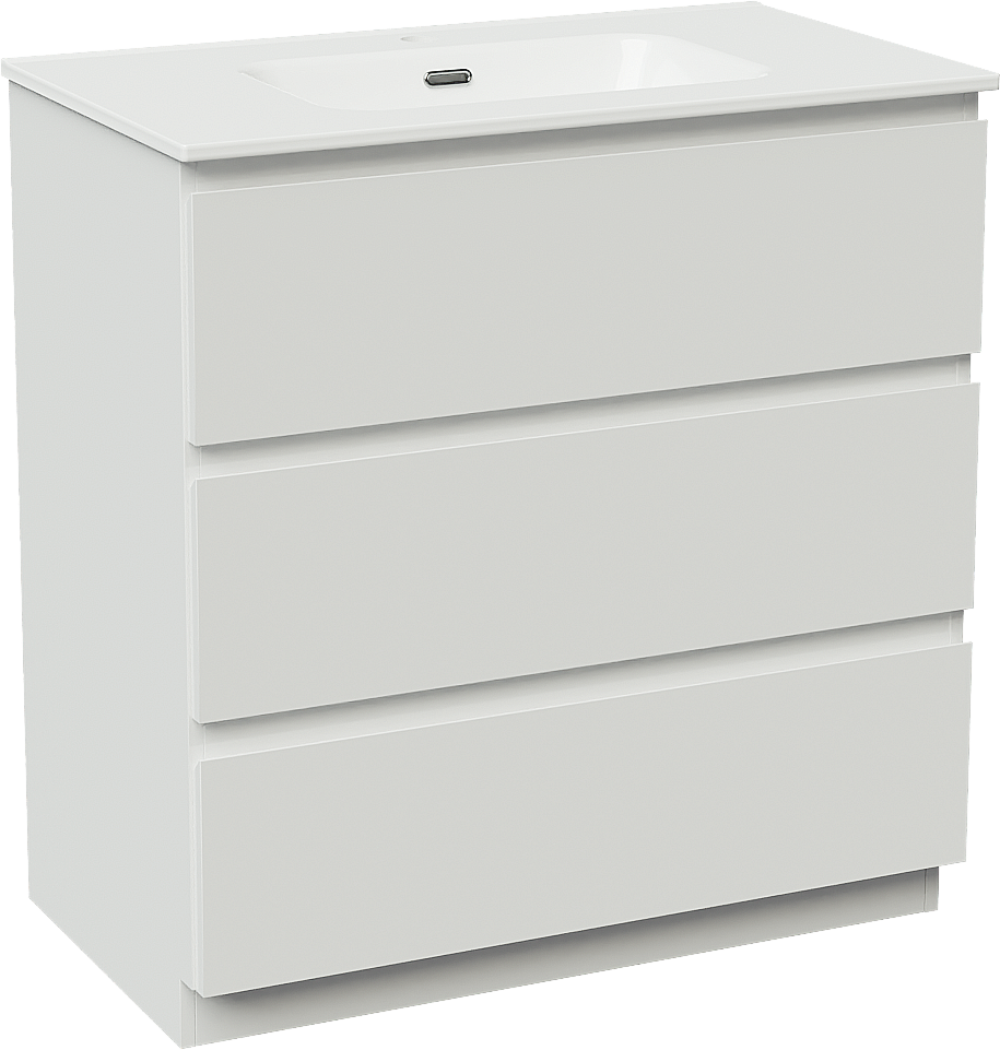 Linie Lado Badmöbel Set mit Baro Waschtisch