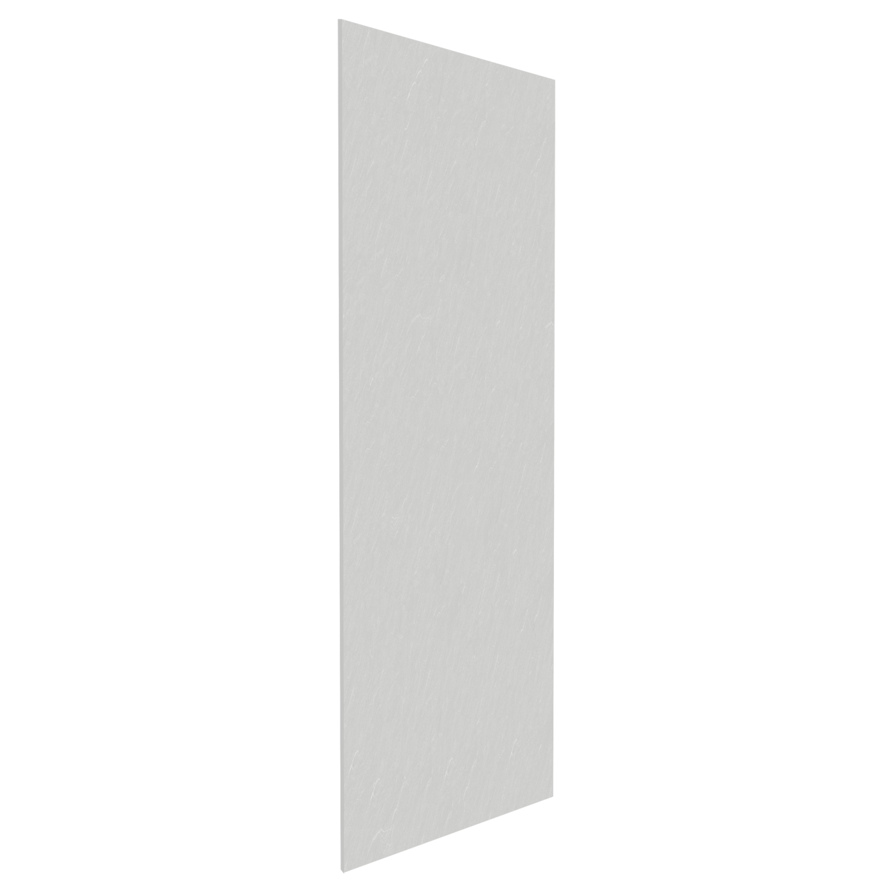 Balmani Zeno set douchewandbekleding 120 x 80 x 220 cm composietmarmer lichtgrijs leisteenstructuur