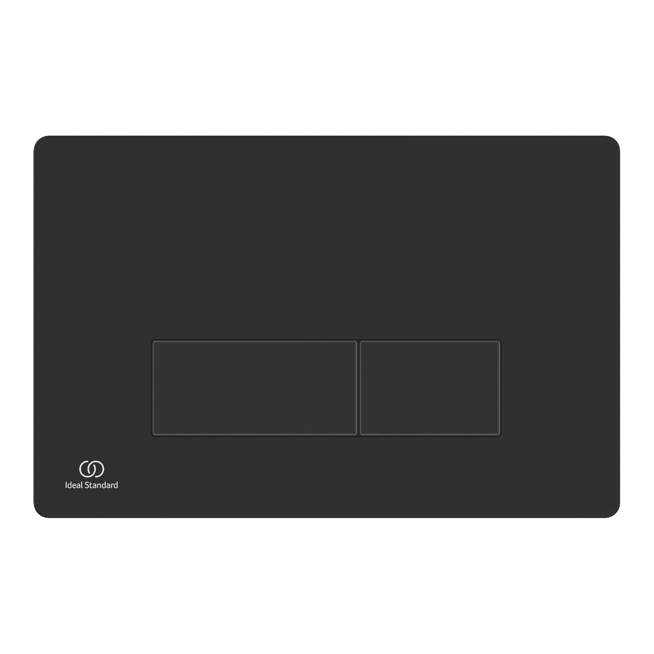 Oleas M2 plaque de commande Noir Mat pour Ideal Standard ProSys bâti-support