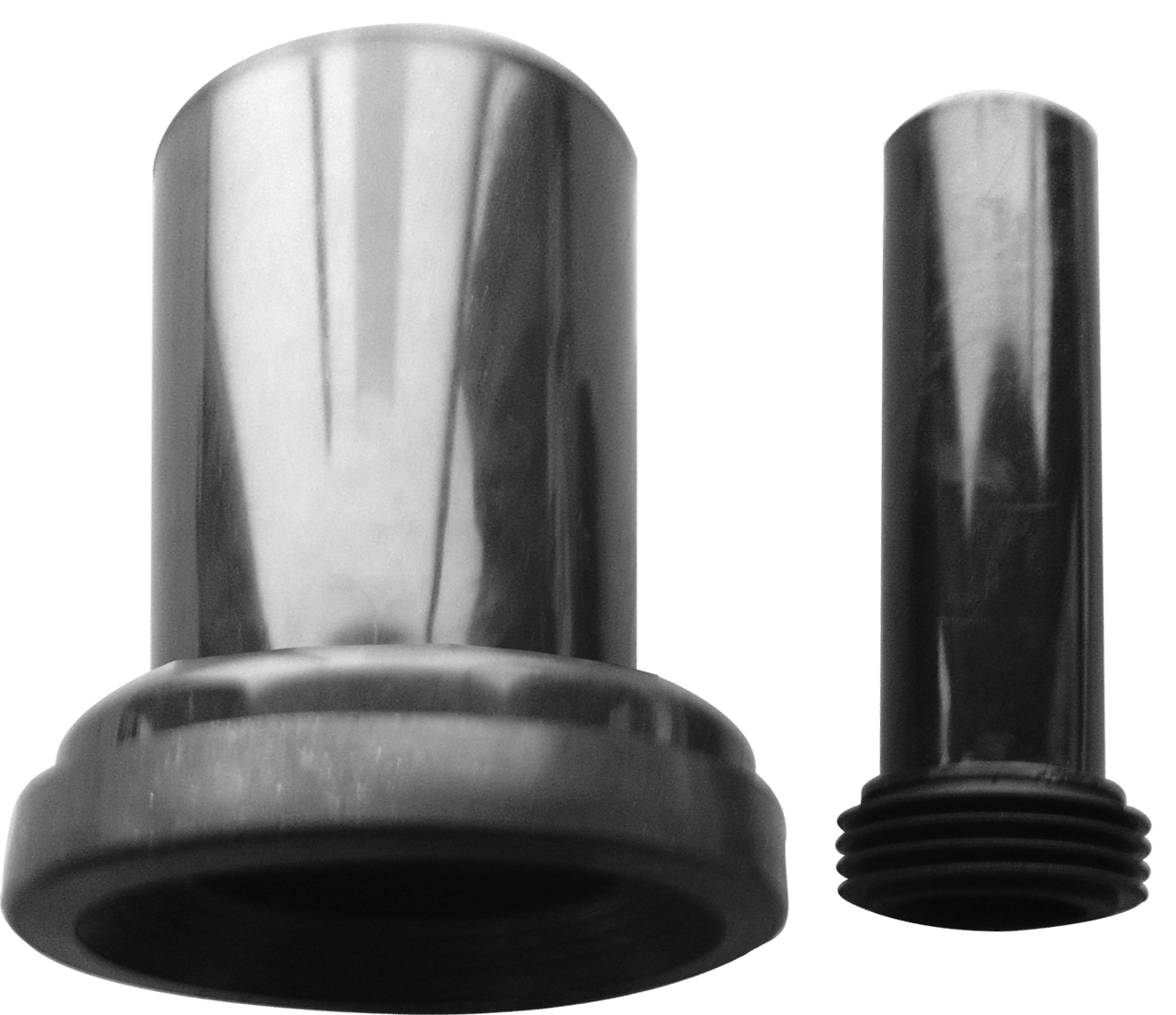 Santeg-Set mit Anschluss-Stücken für stehendes WC und Einbauspülkasten