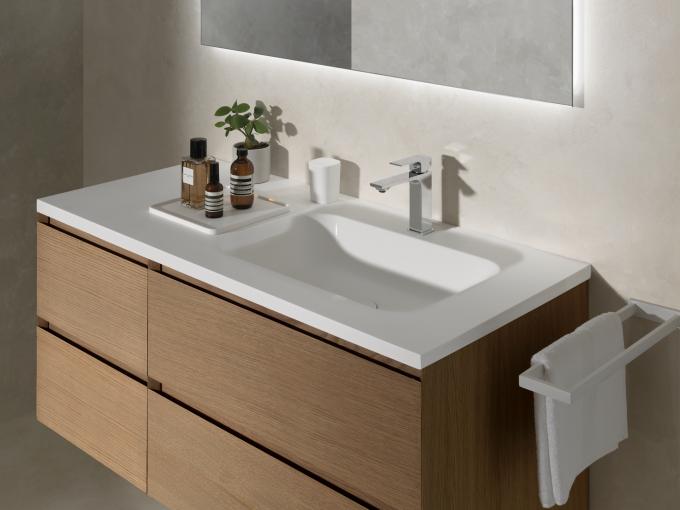 Blaufoss Radiant robinet de lavabo chrome brillant