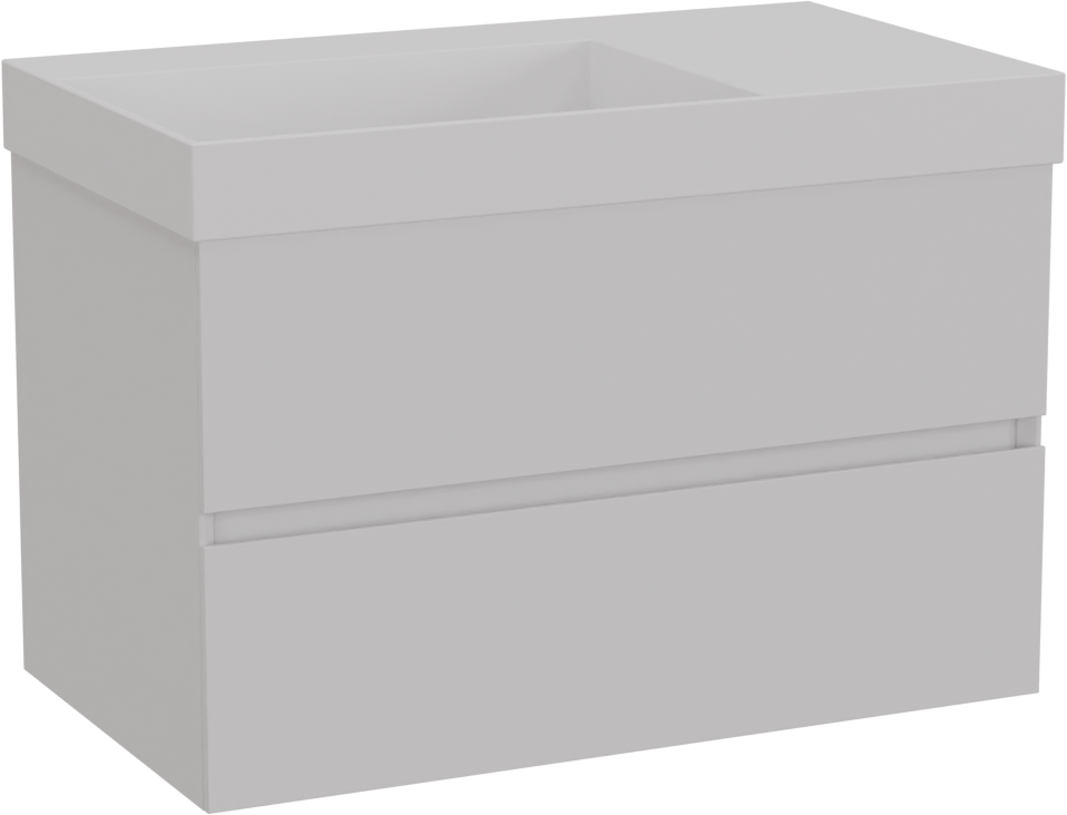 Storke Edge badkamermeubel met Jura wastafel