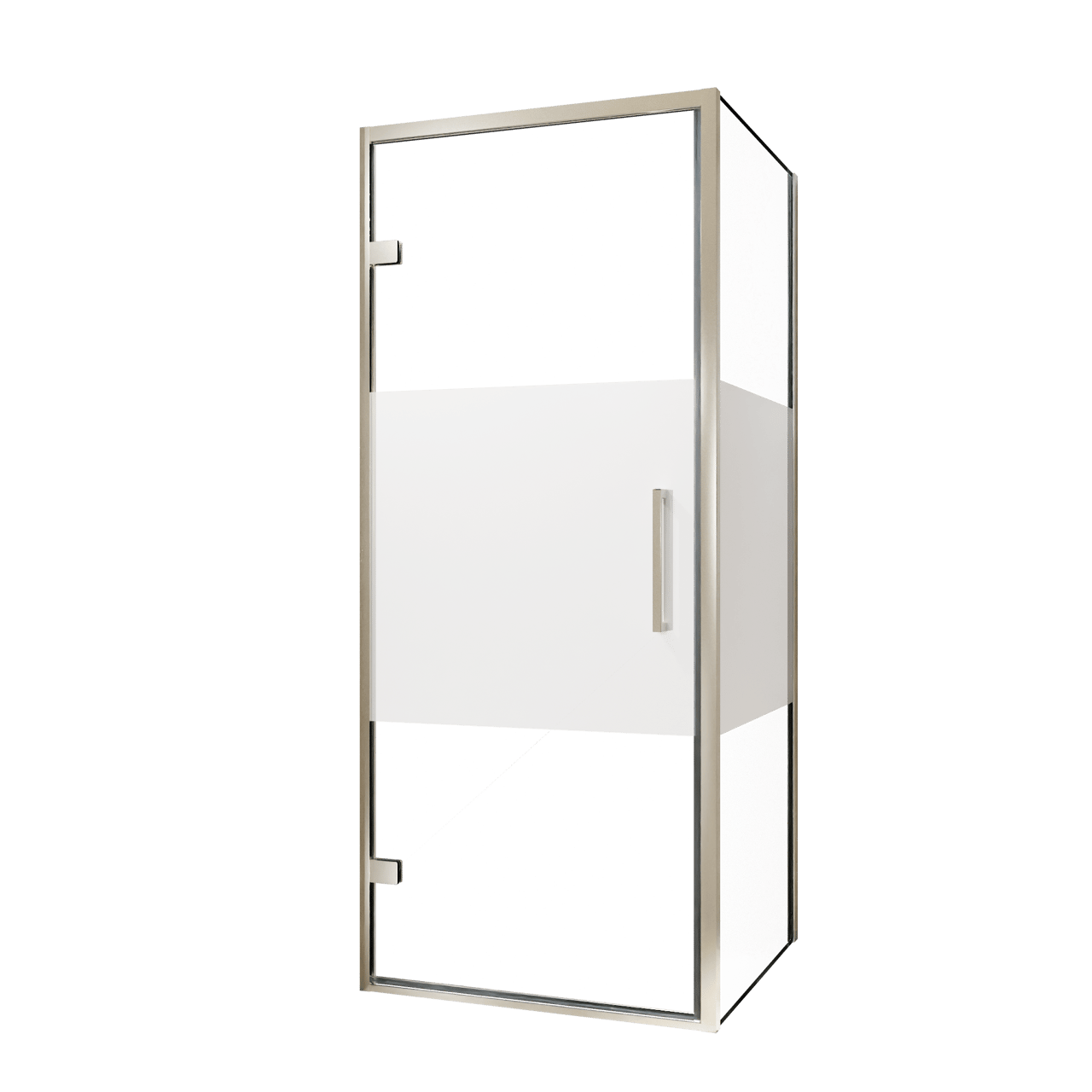 Balmani Senses Design douche en coin avec porte pivotante
