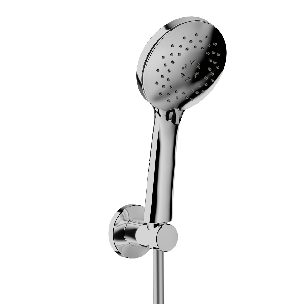 Blaufoss Bodan Handbrause 3 Strahlfunktionen Chrom Glänzend