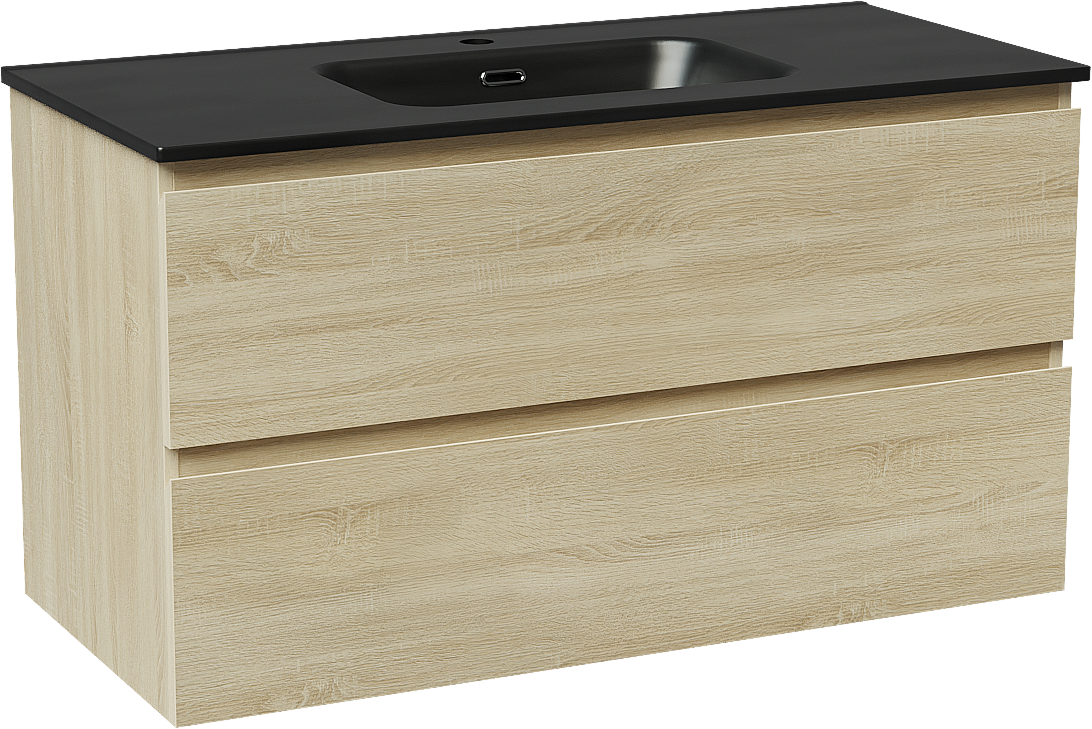 Linie Lado meuble salle de bains avec plan vasque Baro