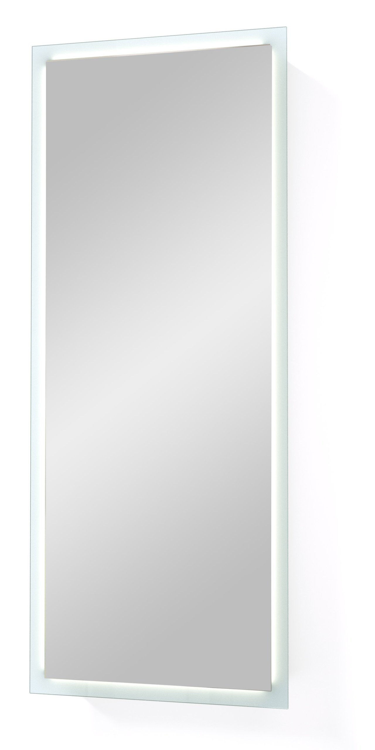 Balmani Vizio miroir rectangulaire lumineux et anti-buée 50 x 125 cm