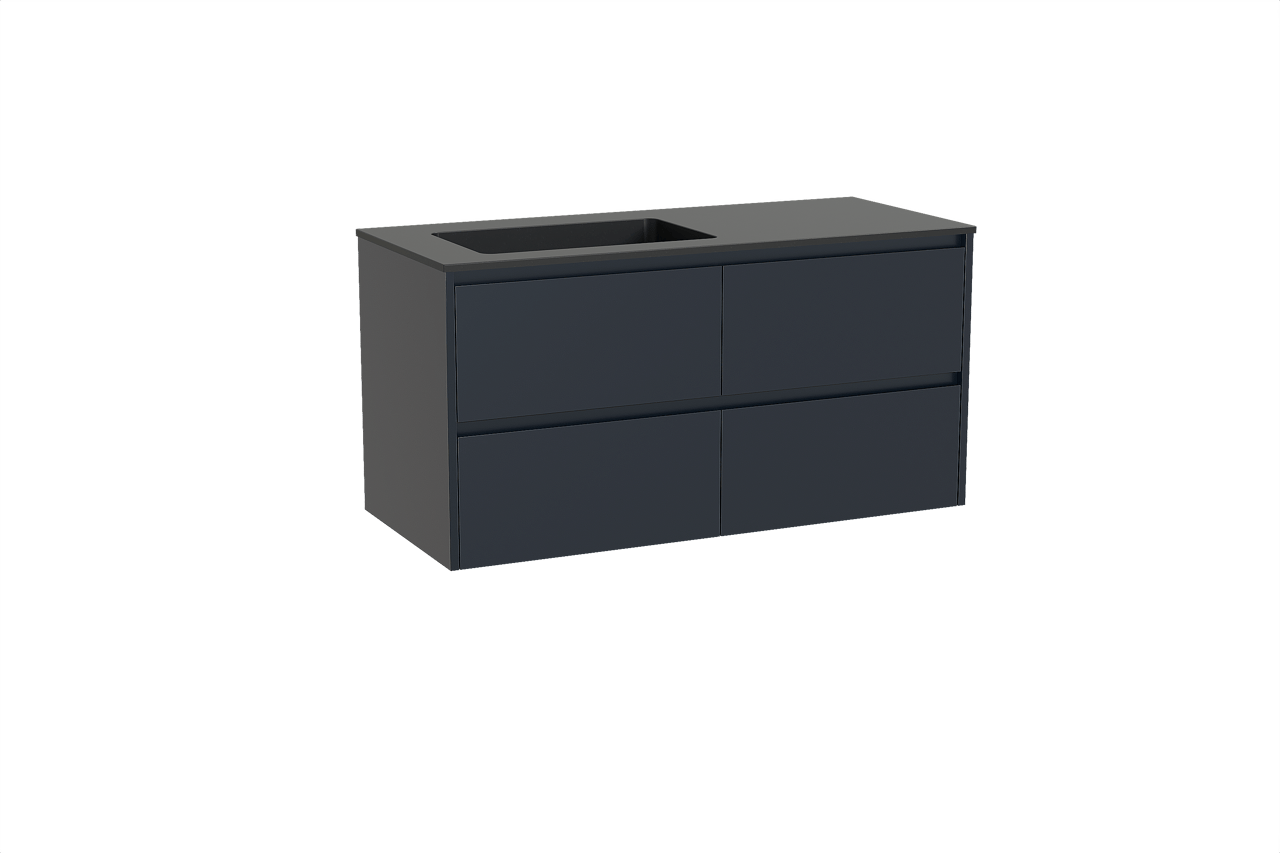 Storke Seda Badmöbel mit Scuro Waschtisch