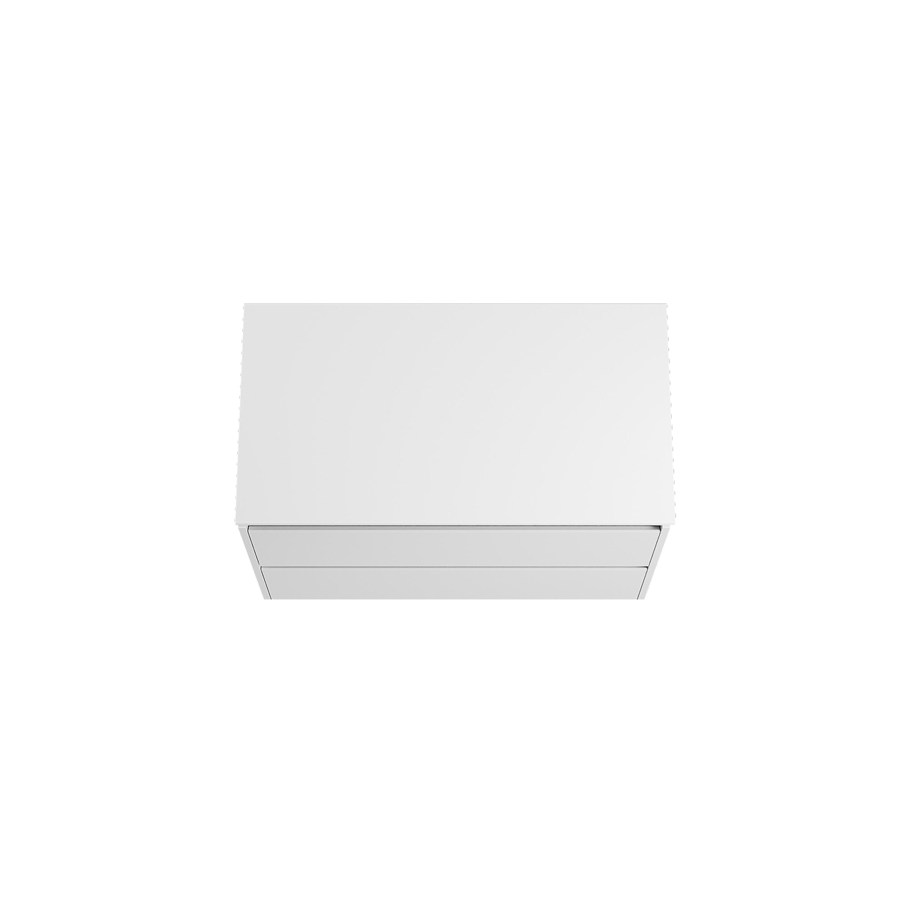 Storke Seda hängendes Möbelstück Set: 95 x 52 cm, Weiß matt, mit Tavola Einzel Waschtischplatte, Solid Surface Weiß matt