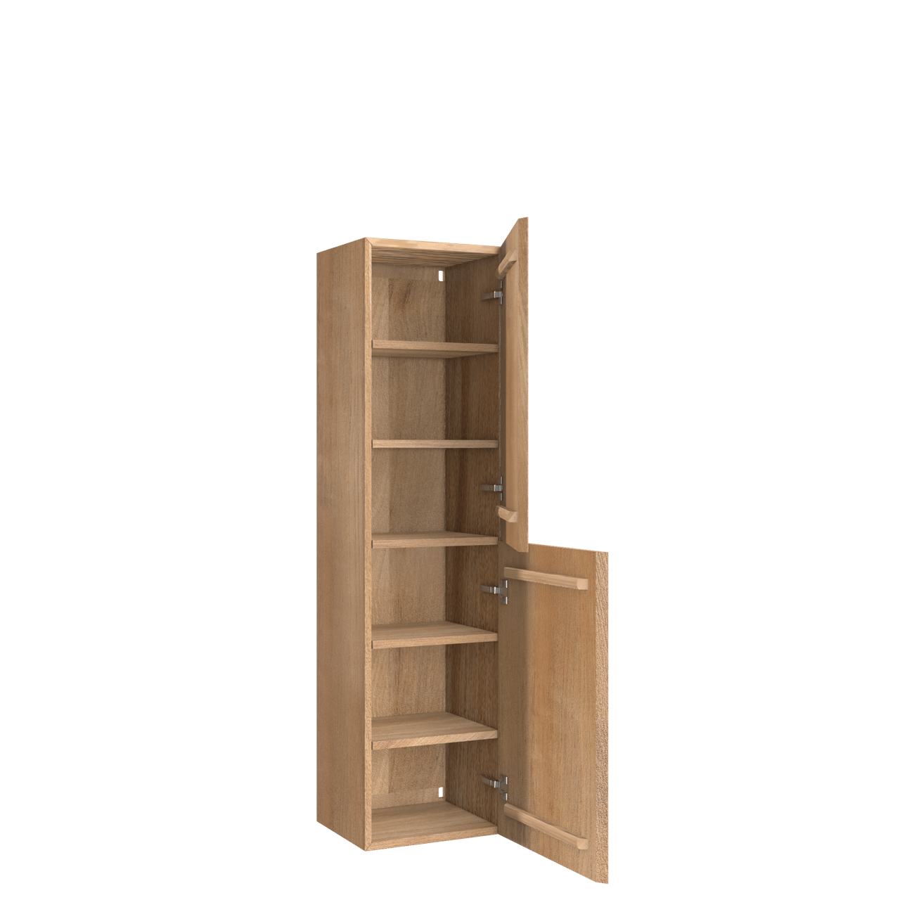 Balmani Forma colonne salle de bains suspendue teck 42 x 30 x 150 cm