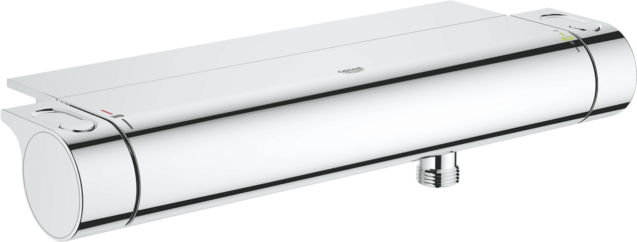 Grohe Grohtherm 2000 Thermostat-Duscharmatur: Chrom glänzend