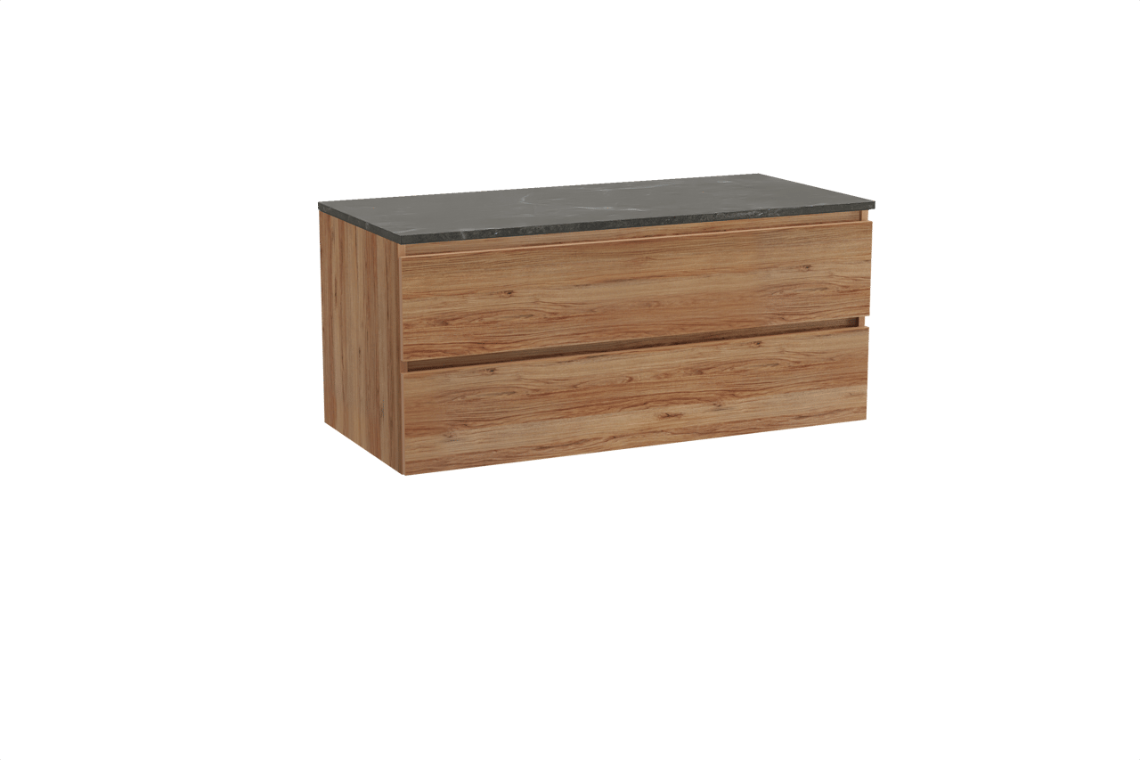 Balmani Lucida badkamermeubel met Stretto wastafelblad voor waskom(men)