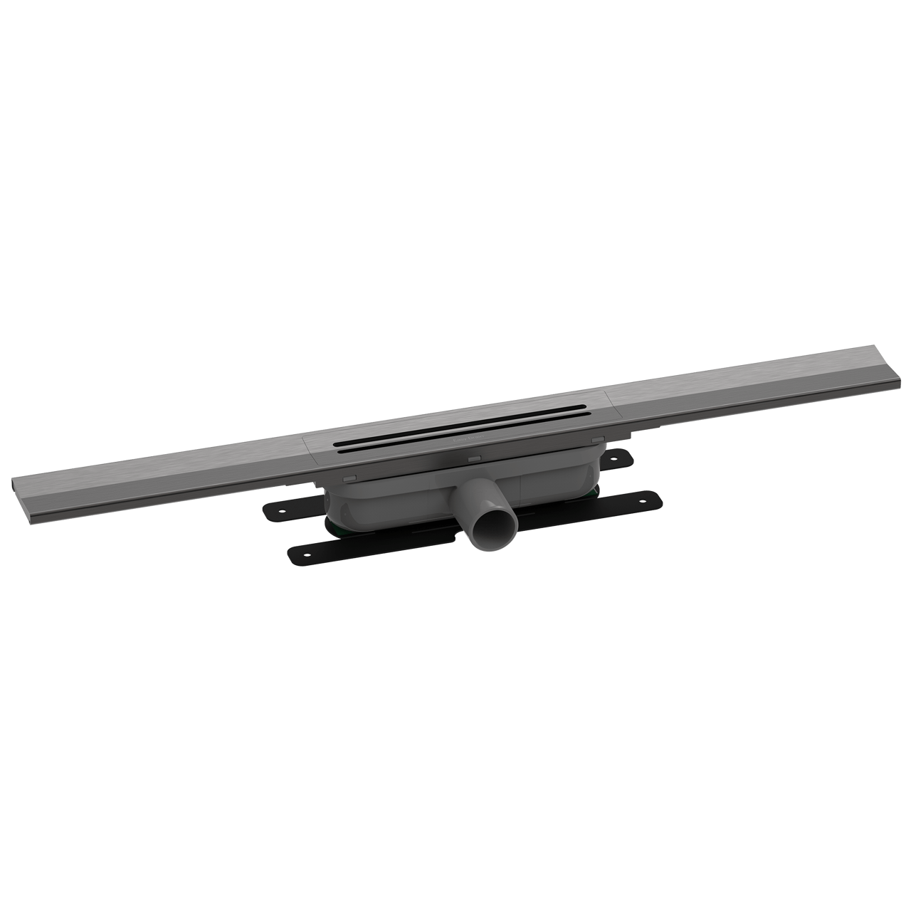 Easy Drain R-Line Clean Color douchegoot 80cm Brushed Black