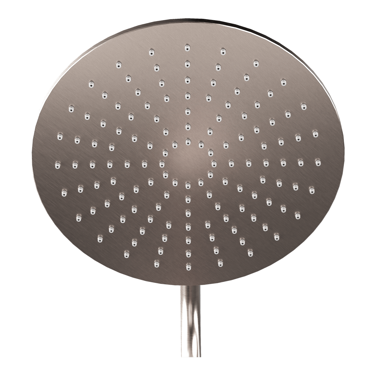 Blaufoss Round 300 colonne de douche de pluie mitigeur thermostatique Brushed CoolMetal