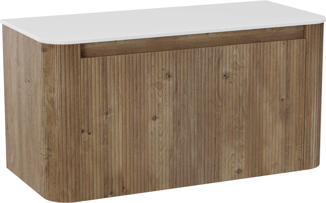 Storke Soft badkamermeubel met Tavola Soft tablet voor waskom(men)