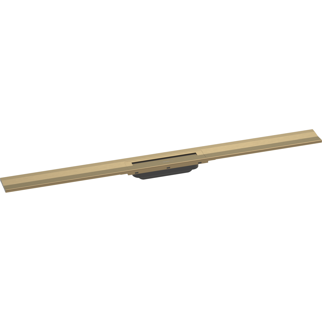 Hansgrohe RainDrain Flex caniveau de douche découpable montage mural 100cm Brushed Bronze
