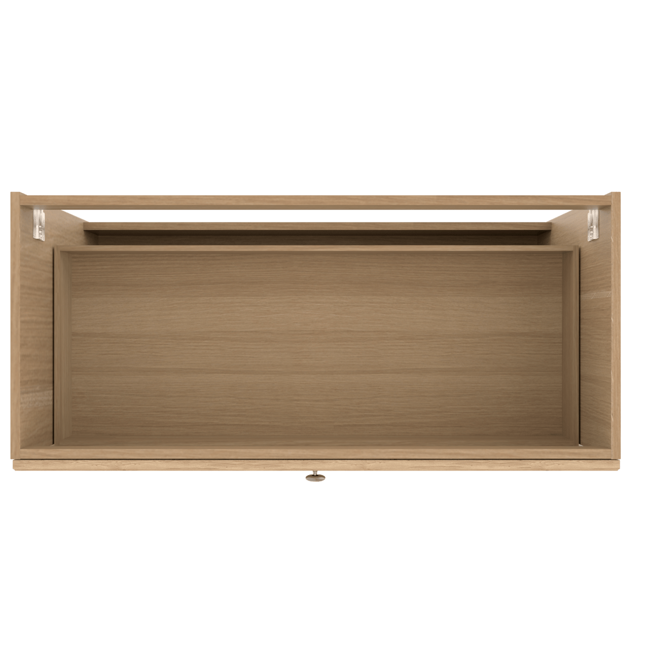 Balmani Lemon meuble sous-lavabo a poser 120 x 55 cm chêne vieilli 2 tiroirs