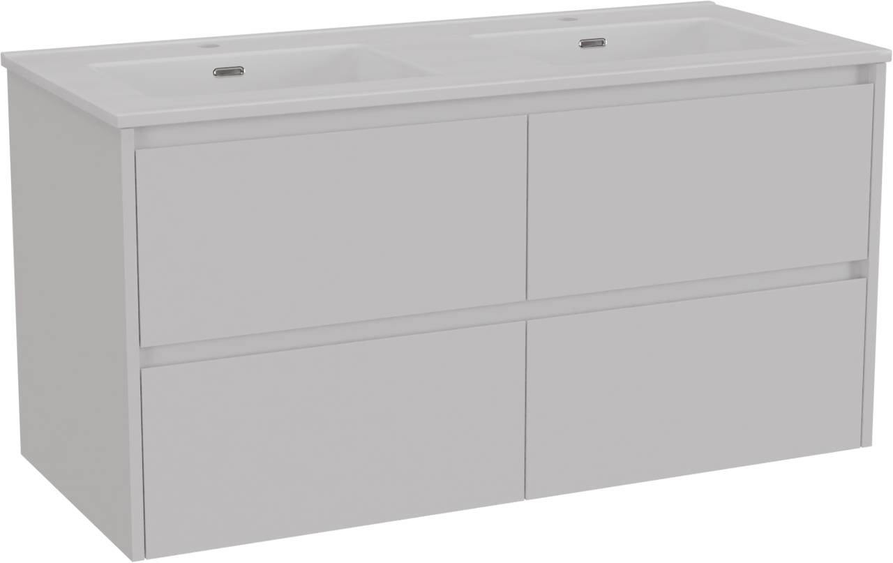 Storke Seda meuble salle de bains avec lavabo Kera