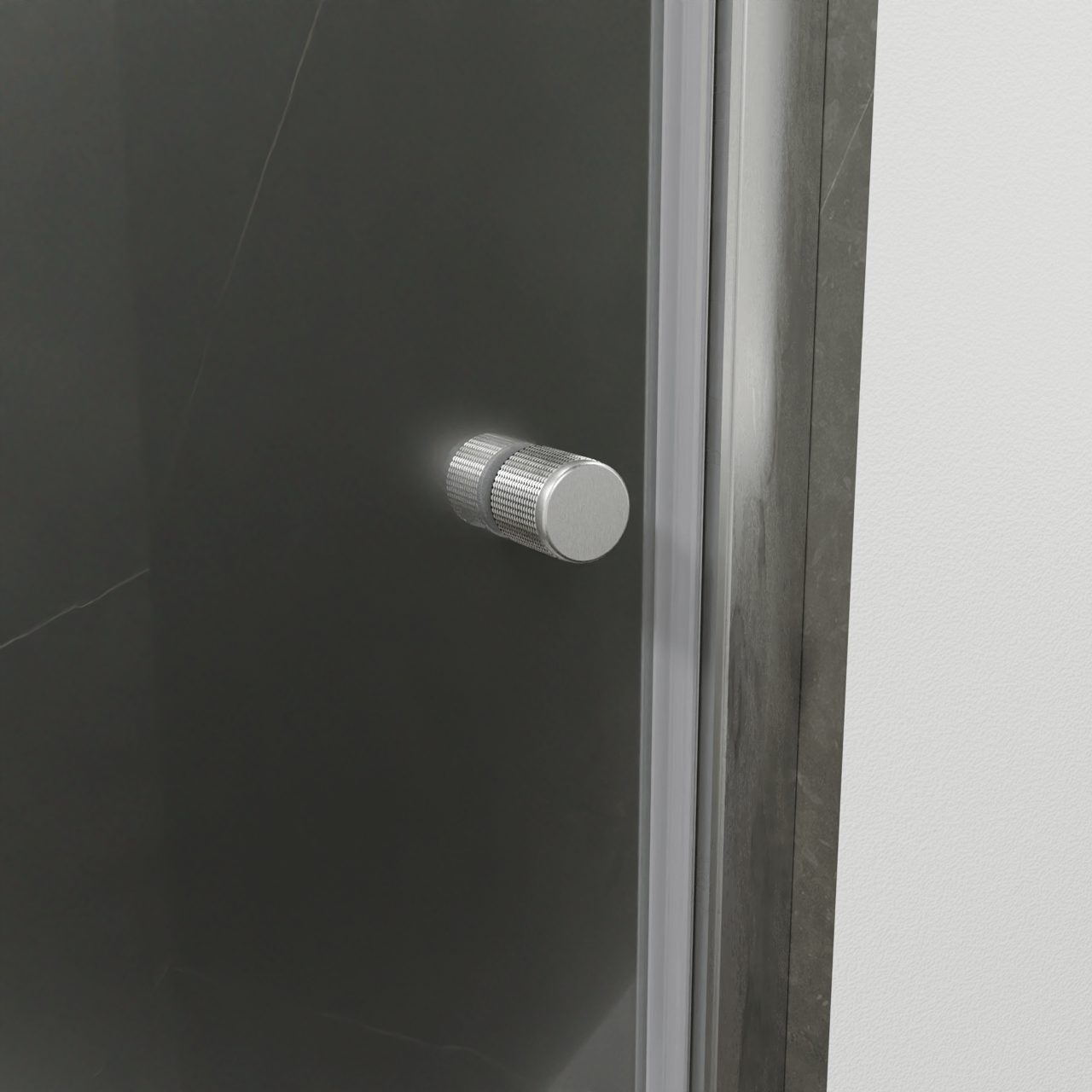 Luca Varess Kuresa douche draaideur 85 x 200 cm helder glas glans chroom profiel