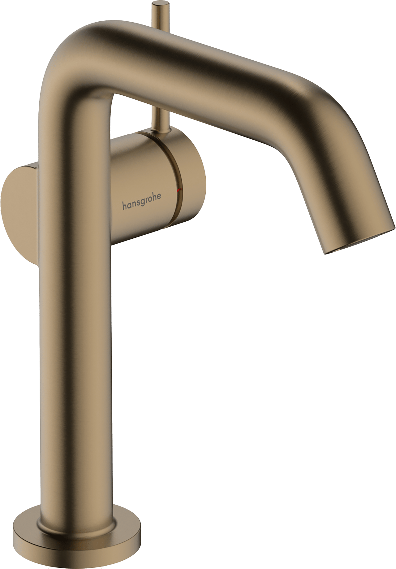 Hansgrohe Tecturis S150 Niedrige Waschtischarmatur Brushed Bronze