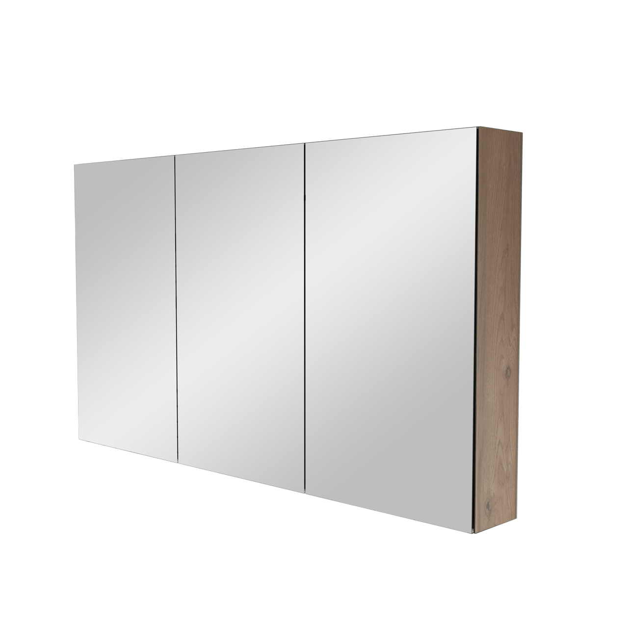 Storke Reflecta spiegelkast 130 x 75 cm ruwe eik
