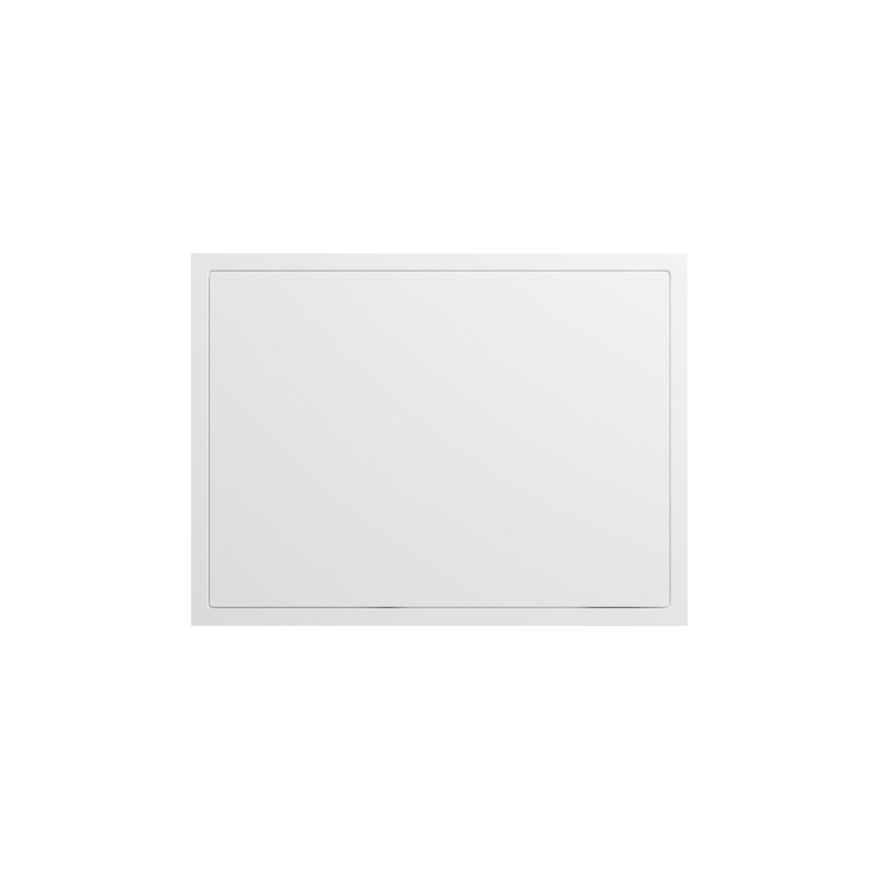 Balmani Endless douchebak 120 x 90 cm Solid Surface mat wit