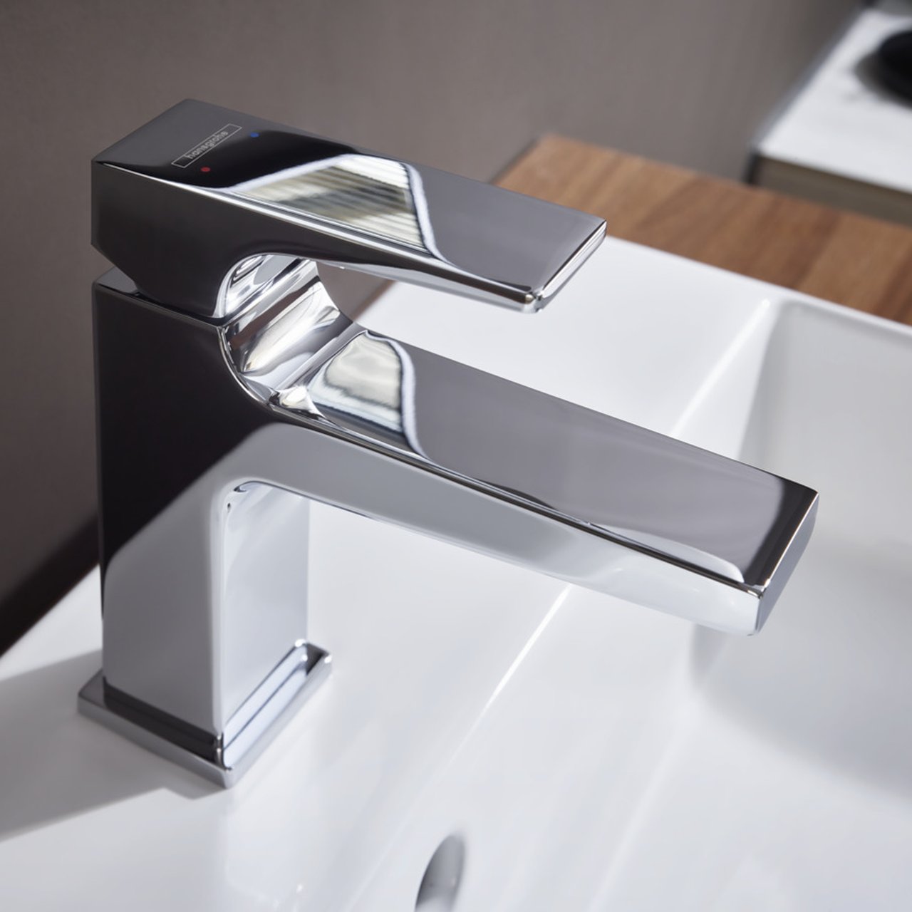 Hansgrohe Metropol 100 wastafelkraan Glanzend Chroom