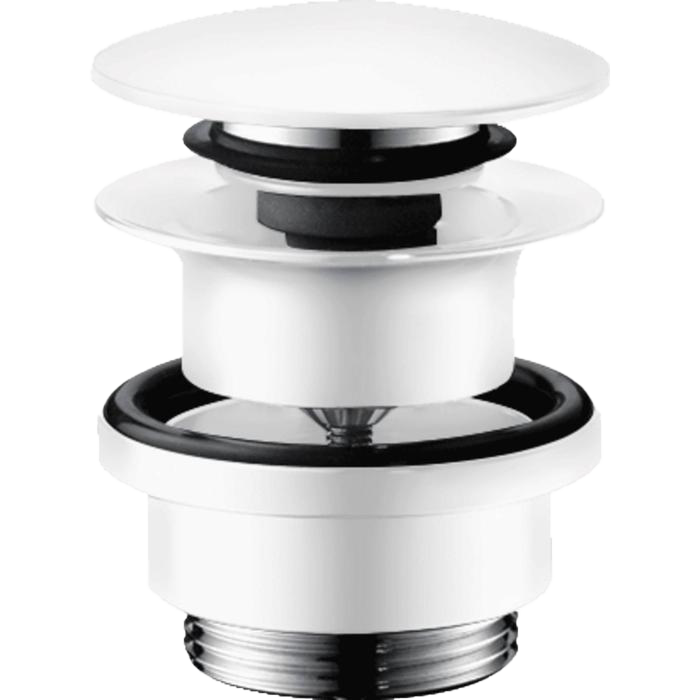 Hansgrohe Push-open-Ablaufventil Weiß Matt