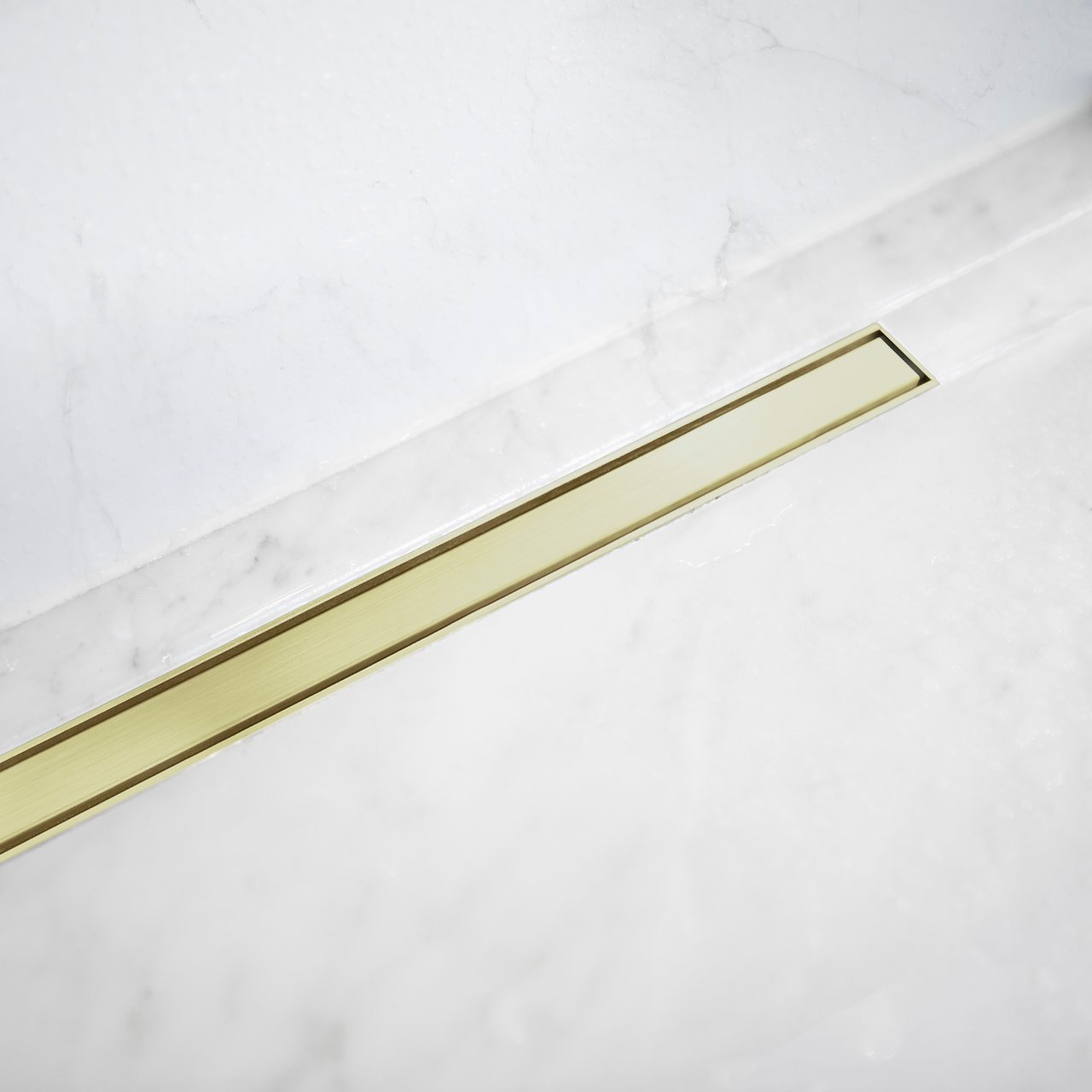 Mydrain douchegoot 70 cm Brushed Champagne Gold