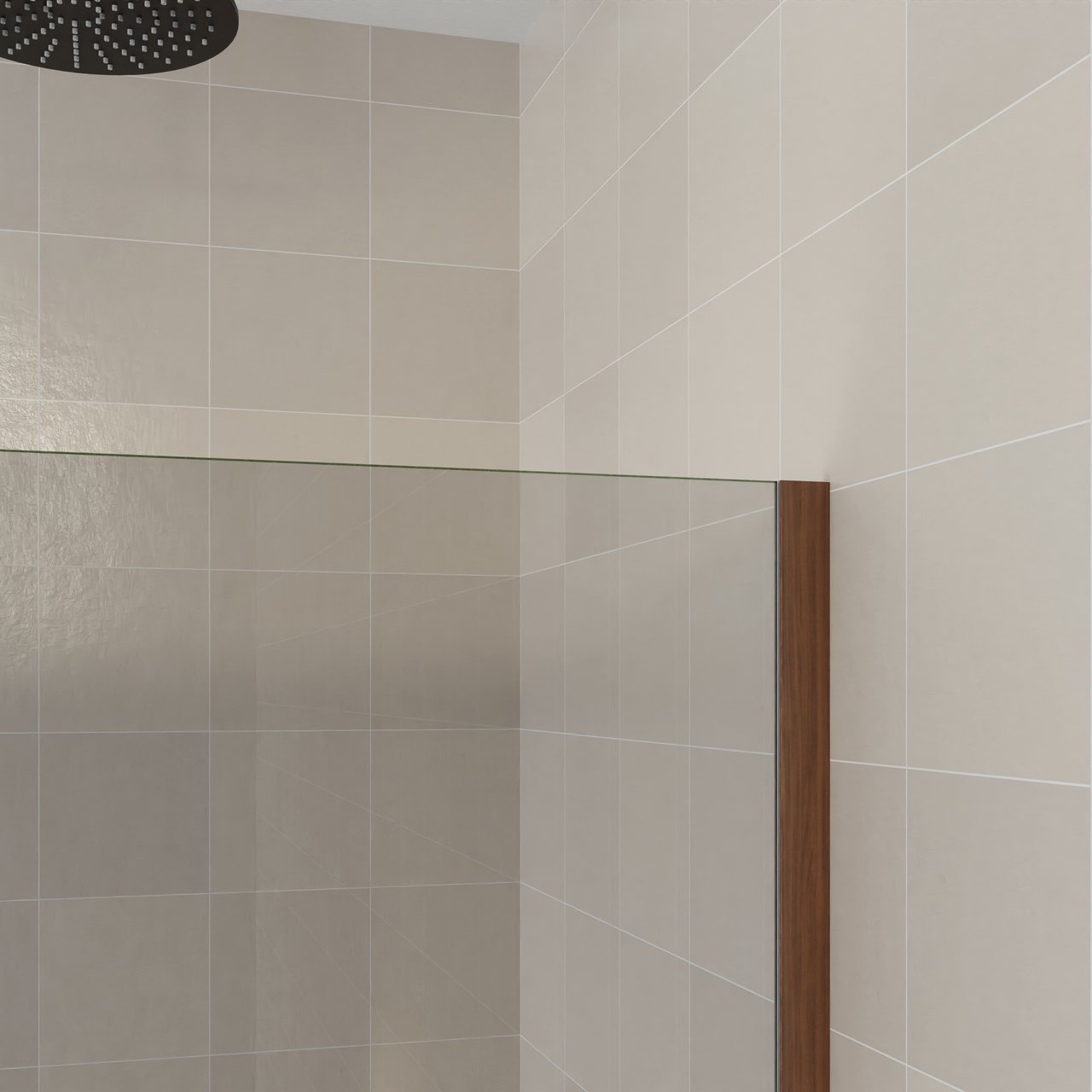 Balmani Modular muurprofiel 2,3 x 200 cm notelaar