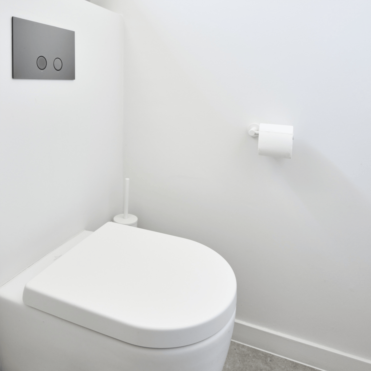 Perola Betätigungsplatte: Brushed GunMetal, für UP320 oder UP720 Spülkasten