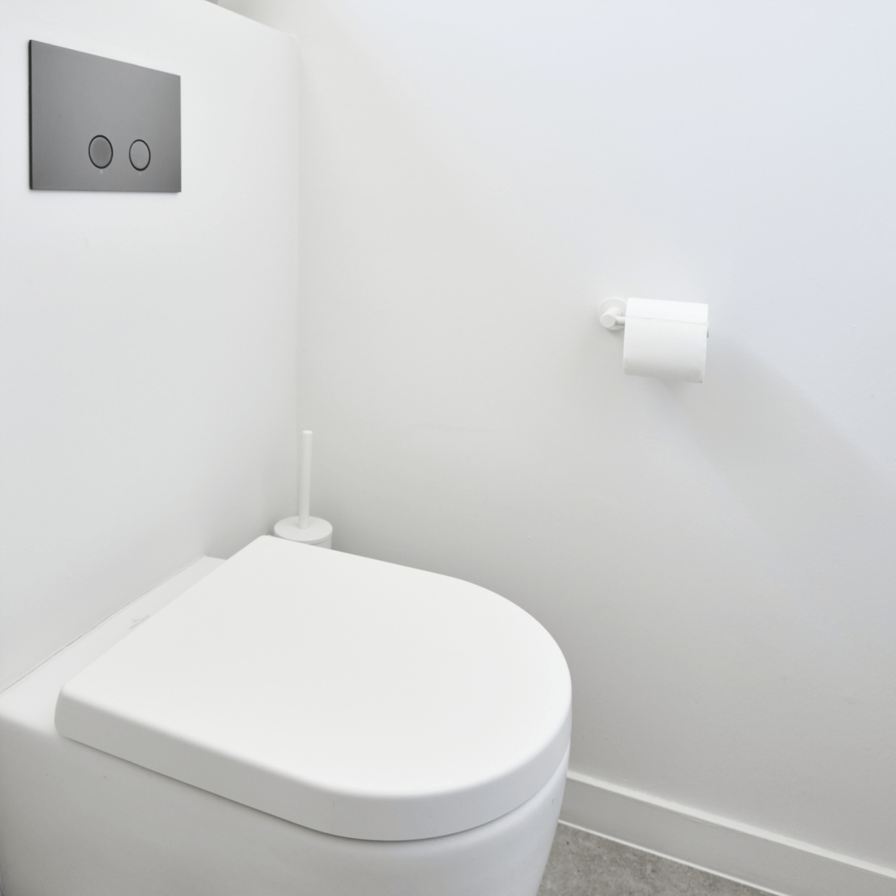 Perola Betätigungsplatte: Brushed GunMetal, für UP320 oder UP720 Spülkasten