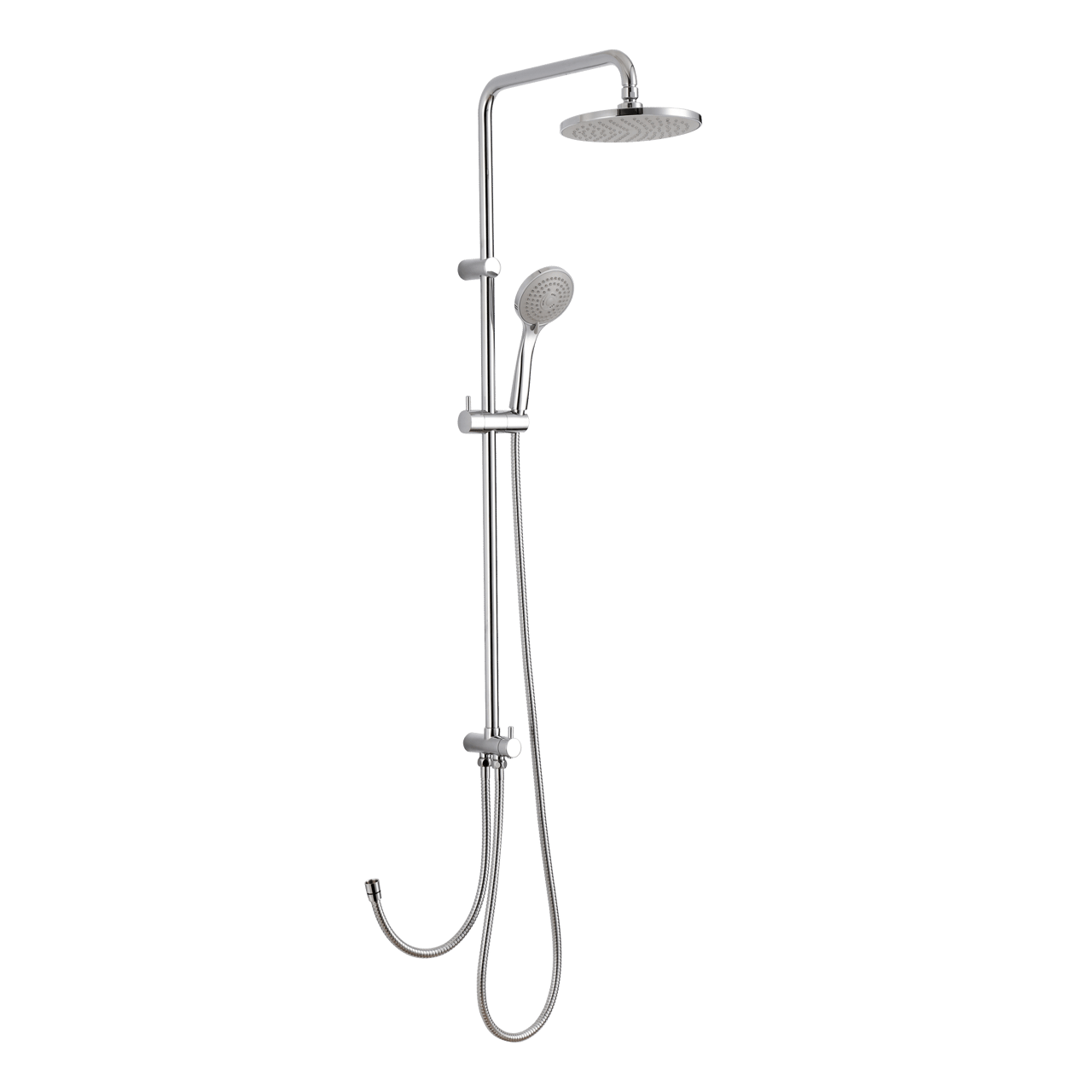 Linie Virginia Duschsystem: Chrom glänzend (Ohne Duscharmatur)