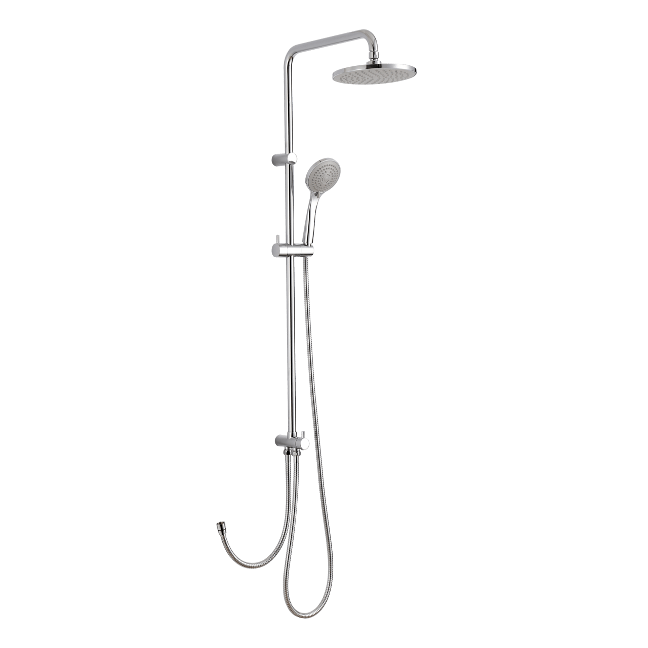 Linie Virginia Duschsystem: Chrom glänzend (Ohne Duscharmatur)