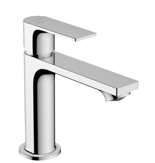 Hansgrohe Rebris 110 Niedrige Waschtischarmatur Chrom glänzend