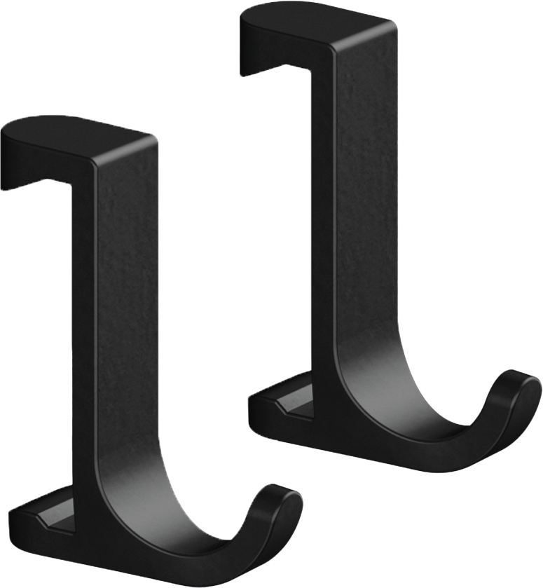 Hansgrohe WallStoris Handtuchhaken schwarz matt